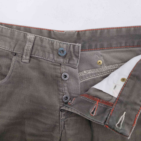 ディーゼル DIESEL 00s Y2K ブーツカット フレア コーデュロイ パンツ レディース 27