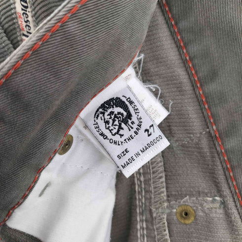 ディーゼル DIESEL 00s Y2K ブーツカット フレア コーデュロイ パンツ レディース 27
