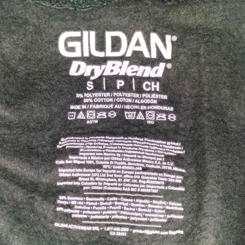 ギルダン GILDAN 裏起毛 プリントフーディ メンズ JPN:S