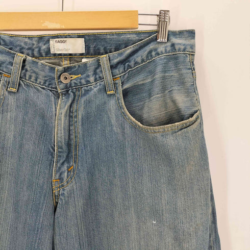リーバイス Levis 00s ボタン裏849 SILVER TAB BAGGY ジップフライデニムパンツ メンズ 32/34