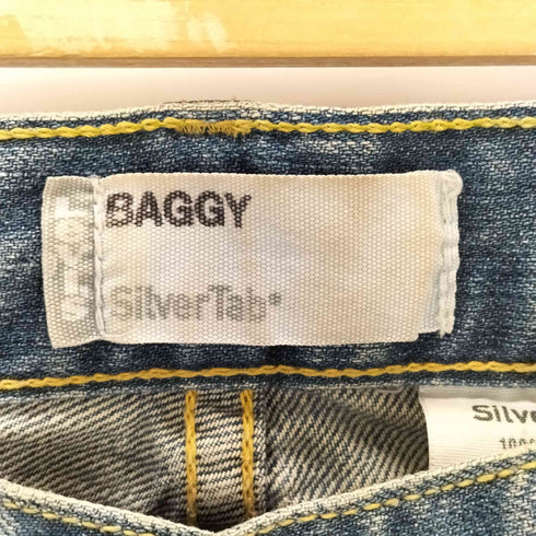 リーバイス Levis 00s ボタン裏849 SILVER TAB BAGGY ジップフライデニムパンツ メンズ 32/34