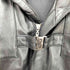 lamb leather ラムレザー フーデッドコート メンズ