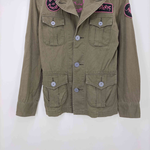 ヒステリックグラマー HYSTERIC GLAMOUR y2k ミリタリーシャツジャケット レディース FREE