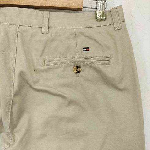 トミーヒルフィガージーンズ TOMMY HILFIGER JEANS 2タック コットン チノ パンツ メンズ 31/32