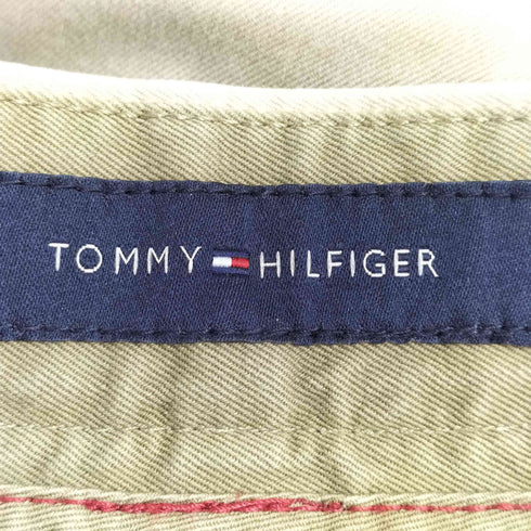 トミーヒルフィガージーンズ TOMMY HILFIGER JEANS 2タック コットン チノ パンツ メンズ 31/32