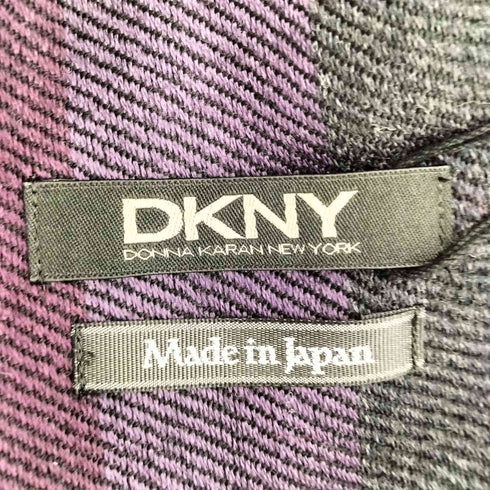 ダナキャランニューヨーク DKNY マルチカラーフリンジ マフラー メンズ