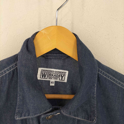 エンジニアードガーメンツ Engineered Garments WORKADAY 12oz Denim Utility Jacket メンズ XS
