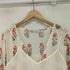 ザラ ZARA 花柄 ティアード コットン ロング ワンピース レディース import:M
