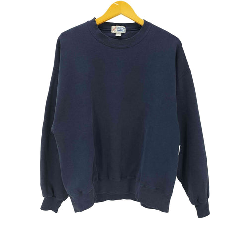 ジャージーズ JERZEES 80-90S USA製 COTTON SWEATS 無地 ブランク コットン スウェット メンズ import:XL