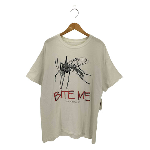 モスキート 蚊プリント クルーネックTシャツ メンズ