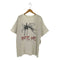 モスキート 蚊プリント クルーネックTシャツ メンズ