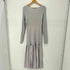 MIELI INVARIANT Mermaid Flare Knit Mix Dress レディース FREE
