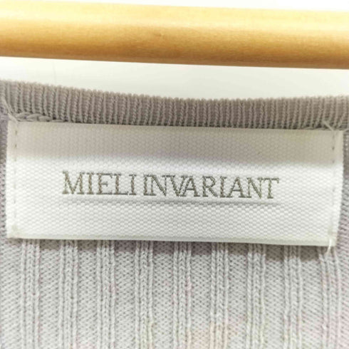 MIELI INVARIANT Mermaid Flare Knit Mix Dress レディース FREE