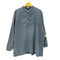 SMS SIMA Fisherman shirts フィッシャーマン シャツ ストライプ スモック プルオーバー ユーロ ワーク メンズ 4XL