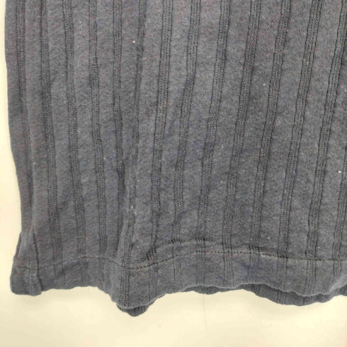 トリココムデギャルソン tricot COMME des GARCONS クルーネック リブ ストライプ 長袖カットソー レディース