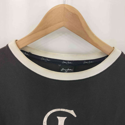 ショーンジョン Sean john フロントプリント コットン クルーネックロンT Y2K メンズ import:XL