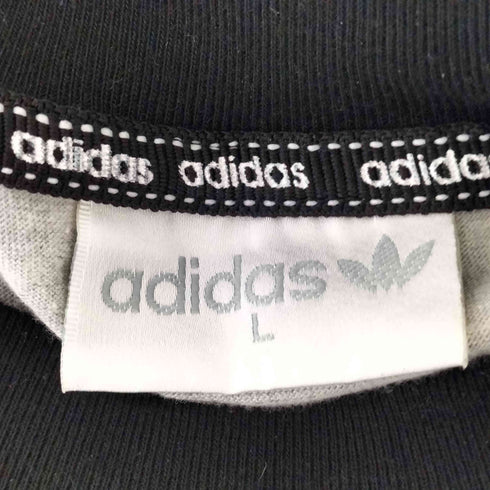 アディダス adidas 80-90s 銀タグ トレフォイルロゴプリント S/Sカットソー メンズ JPN:L