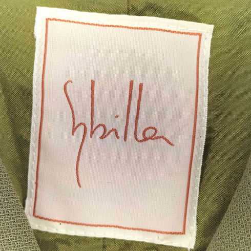 シビラ Sybilla デザイン襟 ウールジャケット レディース 40