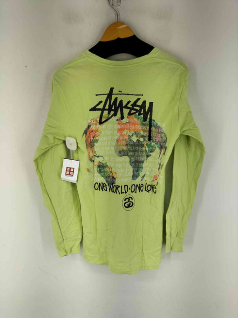 ステューシー Stussy ONE WORLD 両面プリント L/S Tシャツ メンズ JPN:S