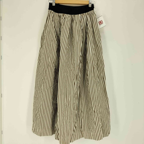 Mfil ストライプ イージー ワイドパンツ レディース JPN:38