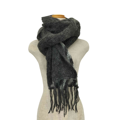 フラグスタフ F-LAGSTUF-F STRIPE MOHAIR SCARF スカーフ マフラー メンズ FREE