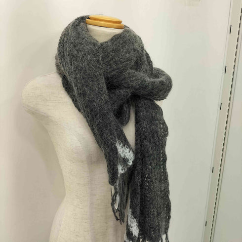 フラグスタフ F-LAGSTUF-F STRIPE MOHAIR SCARF スカーフ マフラー メンズ FREE