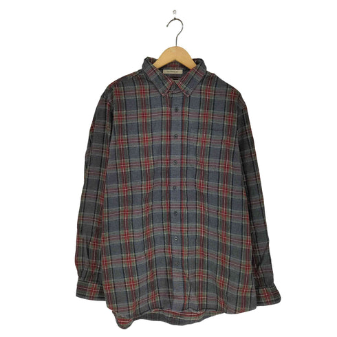 エルエルビーン L.L.Bean TRADITIONAL FIT フランネルBDシャツ メンズ L