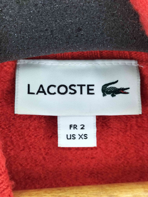 ラコステ LACOSTE ロゴ刺繍 タートルネックセーター レディース import:XS