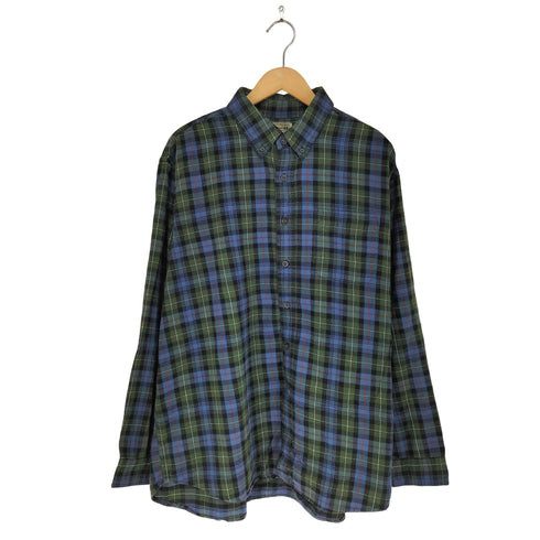 エルエルビーン L.L.Bean フランネルBDシャツ メンズ XL
