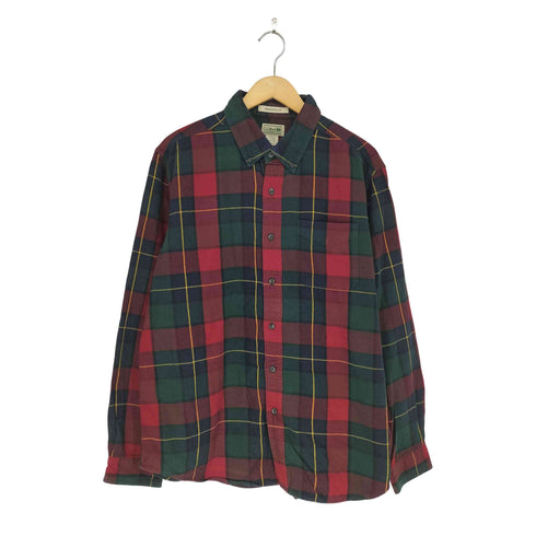エルエルビーン L.L.Bean TRADITIONAL FIT フランネルBDシャツ メンズ L