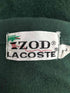 アイゾッドラコステ IZOD LACOSTE 70S ロゴ刺繍 ベロア Vネック スウェット メンズ import:XL