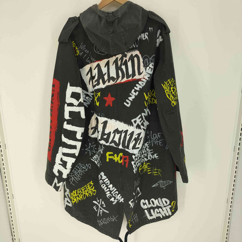 フェイスコネクション FAITH CONNEXION 17AW PAINTED MODS COAT ペイント モッズコート レディース