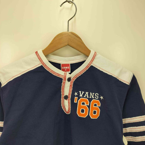 バンズ VANS 00S y2k ヘンリーネックカットソー レディース JPN:M