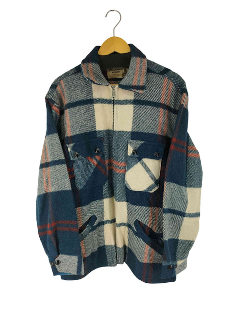 MACKINAW WOOLENS 70S ウールチェックジャケット メンズ JPN:44