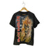 スカル フロントプリントバンドTシャツ メンズ