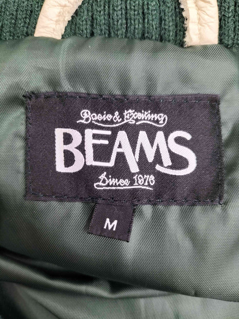 ビームス BEAMS 牛革 ウールスタジャン メンズ JPN:M