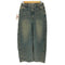 WEGO 24AW イージーバレルレッグデニムパンツ メンズ JPN:S