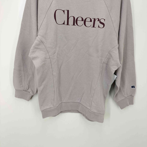 ラッセルアスレチック RUSSELL ATHLETIC ビッグシルエット カレッジ プリント スウェット レディース JPN:M
