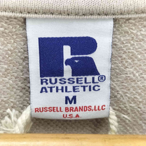 ラッセルアスレチック RUSSELL ATHLETIC ビッグシルエット カレッジ プリント スウェット レディース JPN:M
