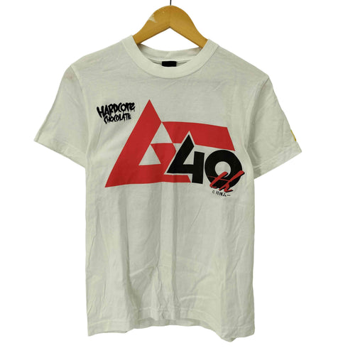 ハードコアチョコレート HARDCORE CHOCOLATE 月刊ムー40周年記念 Tシャツ 1979年11月創刊号 メンズ JPN:S