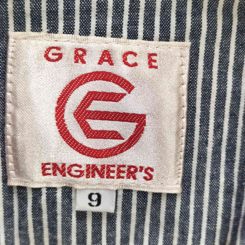 グレースエンジニアーズ GRACE ENGINEERS 半袖ツナギ レディース 9