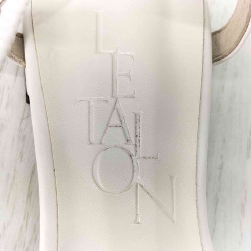 ルタロン Le Talon ポインテッドダブルTストラップサンダル レディース JPN:M