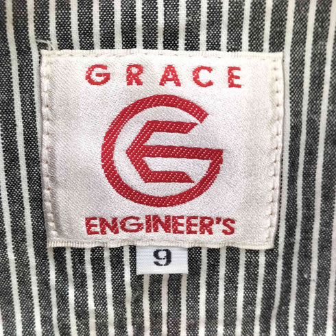 グレースエンジニアーズ GRACE ENGINEERS 半袖ツナギ レディース 9