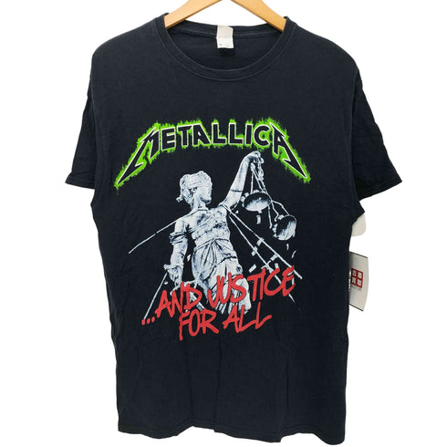 フルーツオブザルーム FRUIT OF THE LOOM ...And Justice For All メタルジャスティス スラッシュメタル アートワーク S/S Tシャツ メンズ import:M