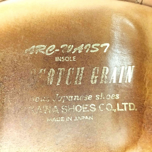 スコッチグレイン SCOTCH GRAIN レザー ストレートチップ メンズ JPN:25