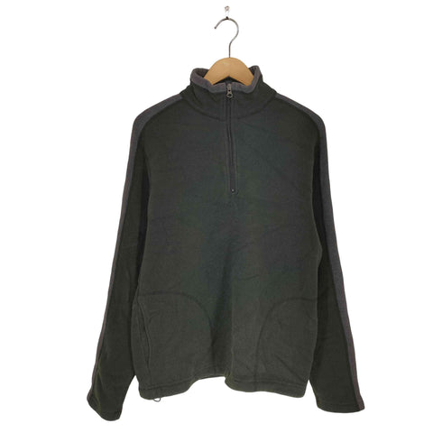 エディーバウアー Eddie Bauer ハーフジップフリースジャケット メンズ L