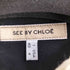 シーバイクロエ SEE BY CHLOE リネン混 ノーカラーコート レディース EUR:40