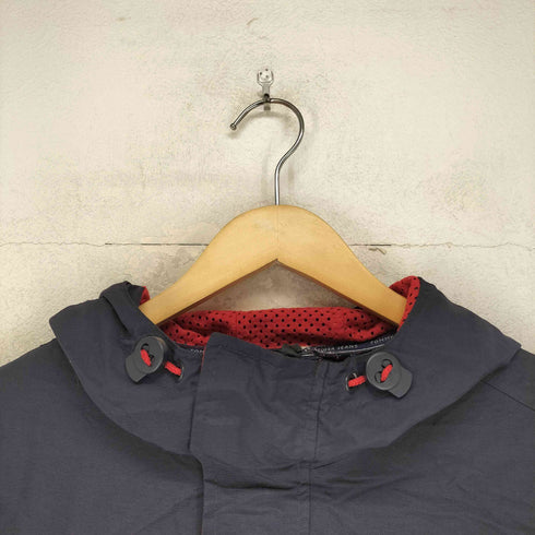 トミーヒルフィガー TOMMY HILFIGER ロゴ刺繍ナイロンジャケット メンズ XL