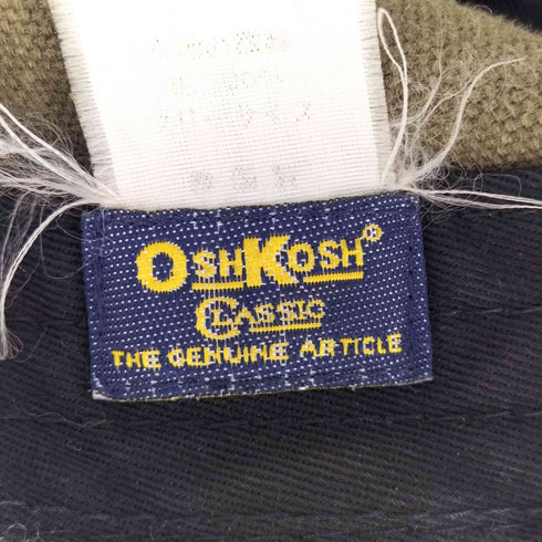 オシュコシュ OSHKOSH 90S ロゴワッペン 6パネル キャップ メンズ