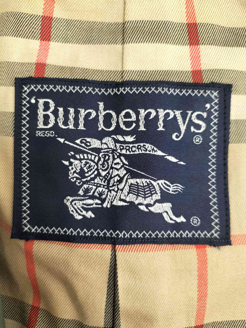 バーバリーズ BURBERRYS 裏地ノバチェック 玉蟲 トレンチコート メンズ